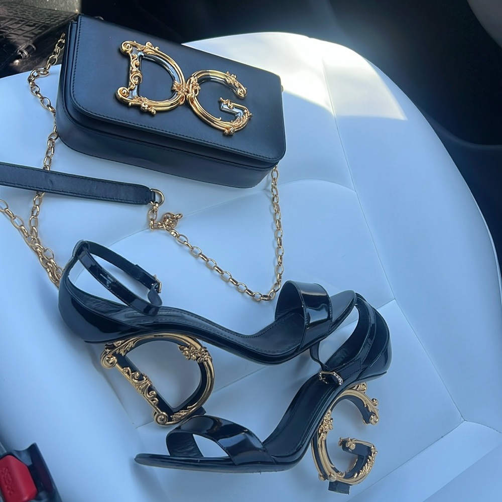 Dolce & Gabanna matching bag and heel